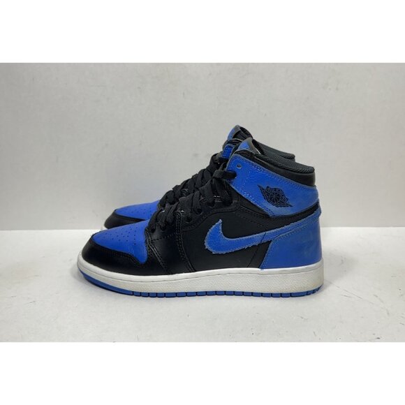 Nike Air Jordan 1 Retro High OG Royal 2017 575441-007 GS Size 6.5Y Women Size 8 - Picture 3 of 10
